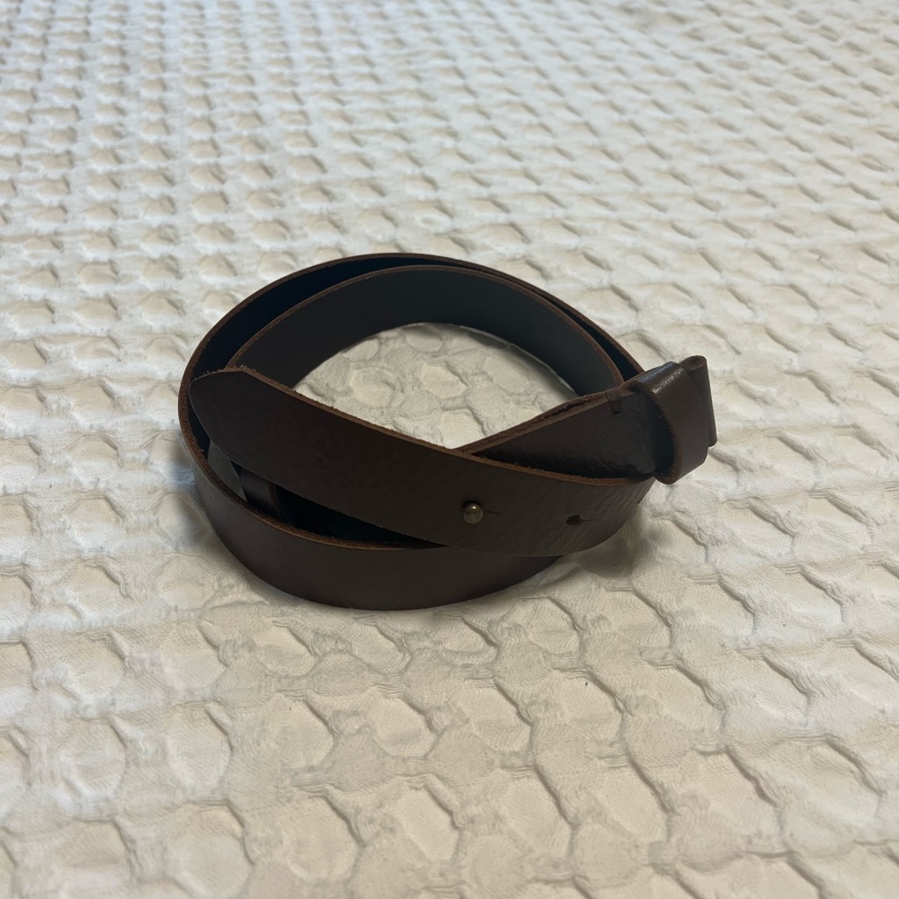 J.Jill Dark Brown Leather Belt